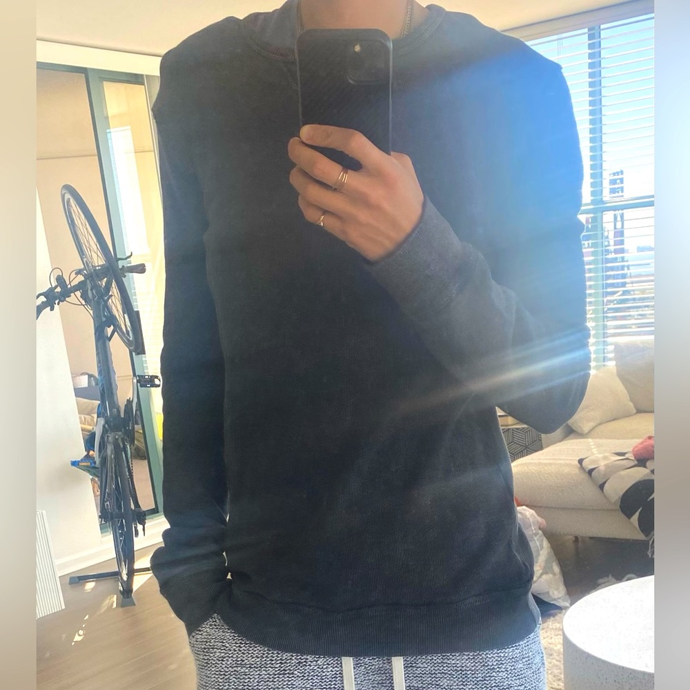 Dark Grey Crewneck Sweater - Unisex